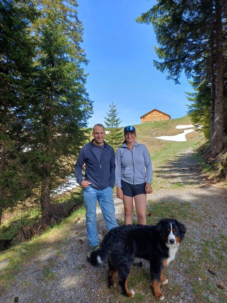 Frühlingsbesuch auf der Alpe Ragaz am 03.05.2026
